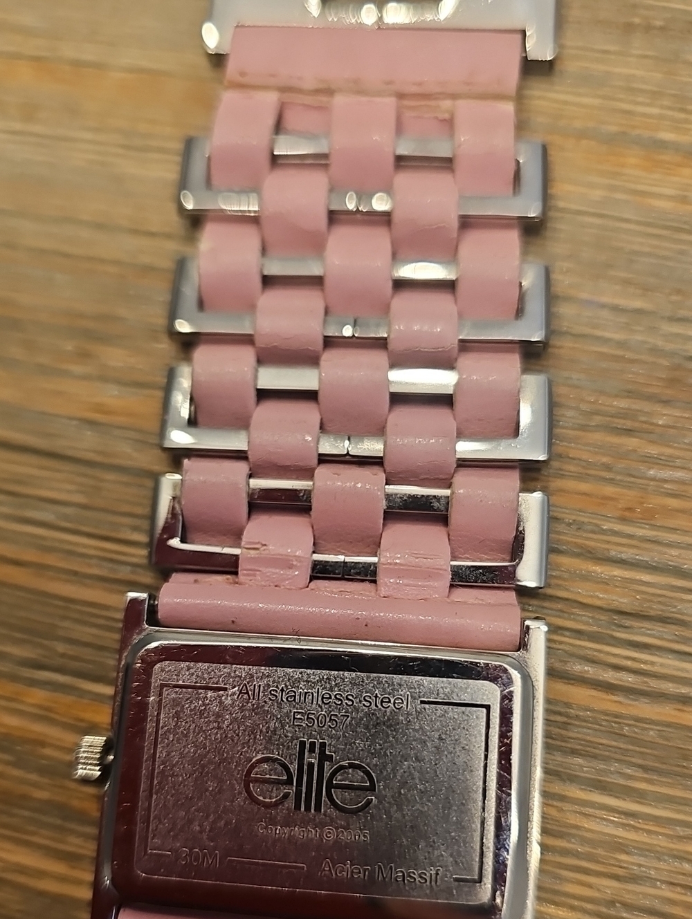 ELITE vintage Pink Watch - Picture 7 of 9